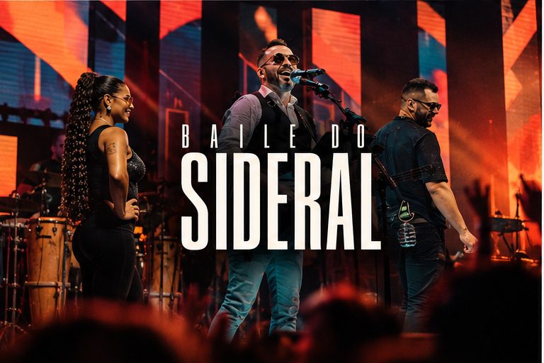Léo e cantores da Banda Sideral